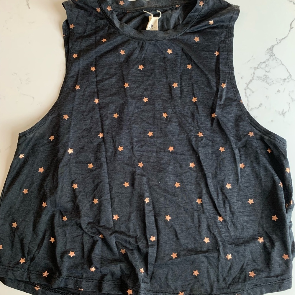 Spiritual Gangster black and gold XS start tank